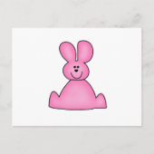 KLANTMARSHRABBITPINK BRIEFKAART (Voorkant)