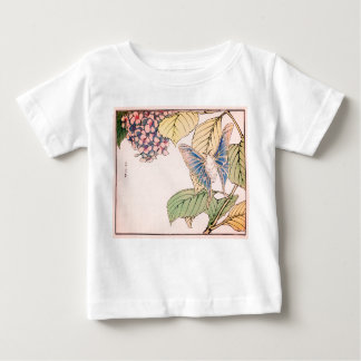 KLANTNAAM BABY T-SHIRT JAPANESE AFDRUKBUTTERFLY