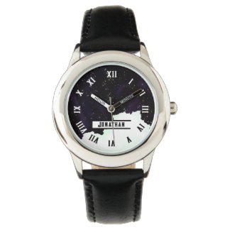 KLANTNAAM Start Buitenruimte en cloud Horloge