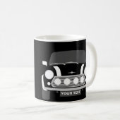 KLANTPERSONALIZE CLASSIC MINI CaR Coffee Mok (Voorkant rechts)