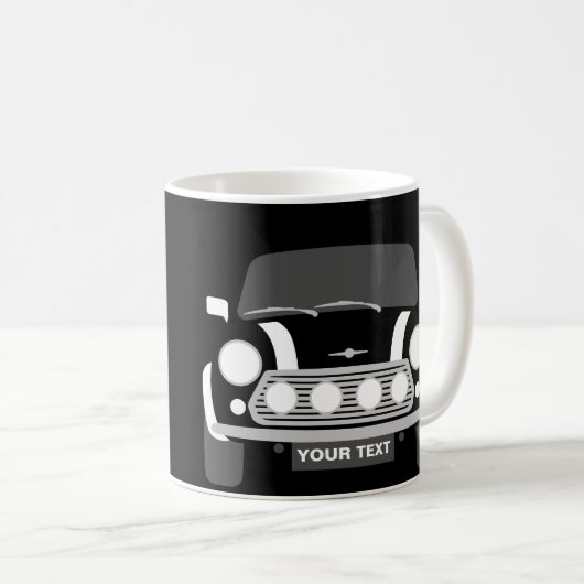KLANTPERSONALIZE CLASSIC MINI CaR Coffee Mok (Voorkant rechts)