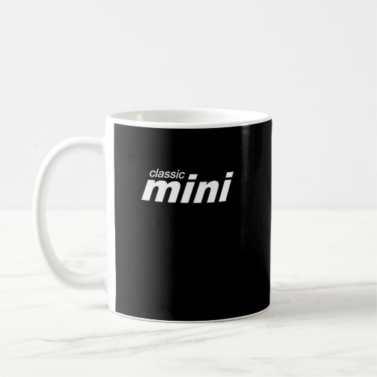 KLANTPERSONALIZE CLASSIC MINI CaR Coffee Mok (Links)