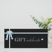 Klantspecifiek Business Gift Certificaat (Staand voorkant)