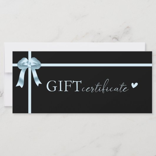 Klantspecifiek Business Gift Certificaat (Voorkant)