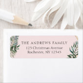 Klantspecifiek Kerstbotanisch Etiket (Insitu)