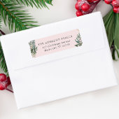 Klantspecifiek Kerstbotanisch Etiket