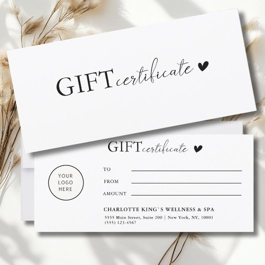 Klantspecifiek Logo Business Cadeaubon