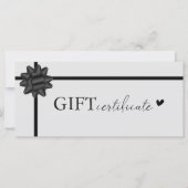 Klantspecifiek, Logo Business Gift Certificate (Voorkant)