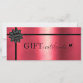 Klantspecifiek, Logo Business Gift Certificate (Voorkant)