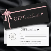 Klantspecifiek, Logo Business Gift Certificate