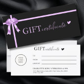 Klantspecifiek, Logo Business Gift Certificate