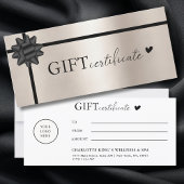 Klantspecifiek, Logo Business Gift Certificate