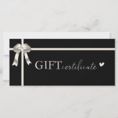 Klantspecifiek, Logo Business Gift Certificate (Voorkant)