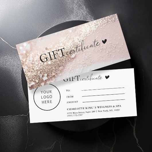 Klantspecifiek, Logo, Glitter, Zakelijk