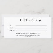 Klantspecifiek, paarse-zilveren glitter, zakelijk (Achterkant)