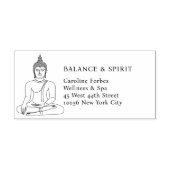 Klantspecifieke Boeddha Rubberstempel (Afrduk)