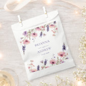 Klantspecifieke Floral Wedding Bedankzakje (Geknipt)