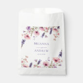 Klantspecifieke Floral Wedding Bedankzakje (Voorkant)