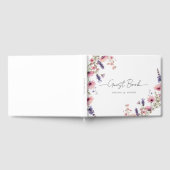 Klantspecifieke Floral Wedding Gastenboek (Volledig)