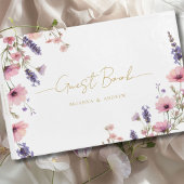 Klantspecifieke Floral Wedding Gastenboek