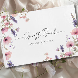 Klantspecifieke Floral Wedding Gastenboek