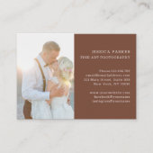 Klantspecifieke fotofoto-visitekaartje visitekaartje (Voorkant)