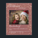 Klantspecifieke kerstverlichting — Fotoflyer Flyer<br><div class="desc">Klantspecifieke kerstlichtfotoflyer,  beige.  Bewerk gewoon uw product door uw foto te uploaden en jouw tekst te typen. U kunt het lettertype,  de kleur en de positie afzonderlijk selecteren door "verdere personalisatie".</div>