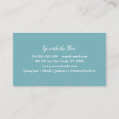 klantspecifieke mandala visitekaartje (Achterkant)