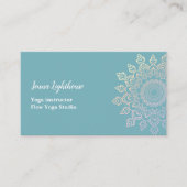 klantspecifieke mandala visitekaartje (Voorkant)