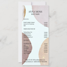 Klantspecifieke Rosegold Glitter-prijslijst