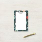 Klantspecifieke winter, kerstpatroon Opmerkingen Post-it® Notes (Op bureau)