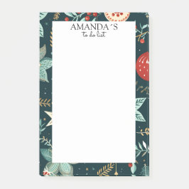 Klantspecifieke winter, kerstpatroon Opmerkingen Post-it® Notes