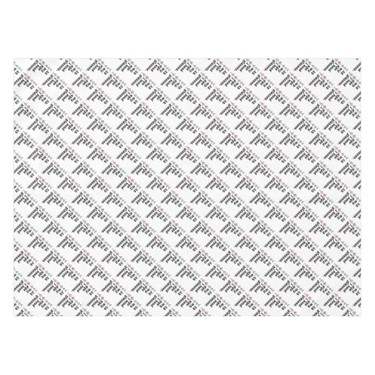 KLANTTABLETTEN - Op mijn leeftijd heb ik GLASSEN n Tafelkleed (Voorkant (Horizontaal))