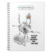 KLANTTEKST - Laten we dans Notitieboek (Voorkant)