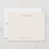 KLANTTEKST Persoonlijke Moderne Kalligrafie van he Notitiekaartje (Voorkant)