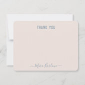 KLANTTEKST Persoonlijke Moderne Kalligrafie van he Notitiekaartje (Voorkant)