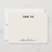 KLANTTEKST Persoonlijke Moderne Kalligrafie van he Notitiekaartje (Voorkant)