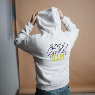 KLANTTEKST VAN DE KLEUR VAN DE DOUANEVERKLARING HOODIE