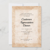 Klantwaardering | Stijlvolle marmeren achtergrond Kaart (Voorkant)