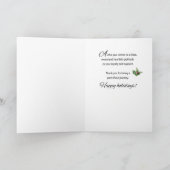 Klantwaardering Zakelijke Kerstmis Kardinaal Kaart (Binnen)