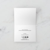 Klantwaardering  zaken bedankkaart (Binnen)