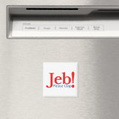Klap alstublieft voor Jeb presidentskandidaat 2016 Magneet (Insitu (Vaatwasser))
