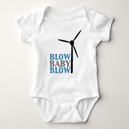 klap baby (windenergie) romper (Voorkant)