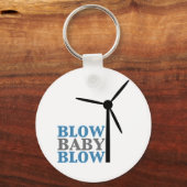 klap baby (windenergie) sleutelhanger (Voorkant)