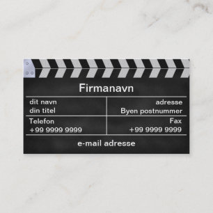 klap Biograf Visitekaartje