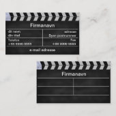 klap Biograf Visitekaartje (Voorkant / Achterkant)