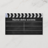 klap bioscoop visitekaartje (Achterkant)