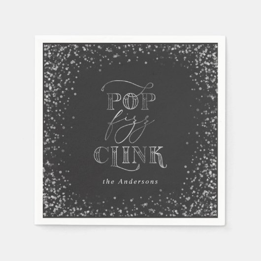 Klap borrel knal feest servet (Voorkant)