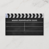 klap cinema visitekaartje (Achterkant)