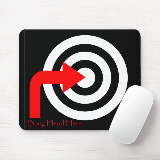 klap hier muismat (Met muis)